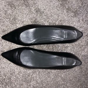 Black Stuart Weitzman heel
